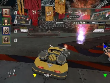 WWE Crush Hour screen shot game playing